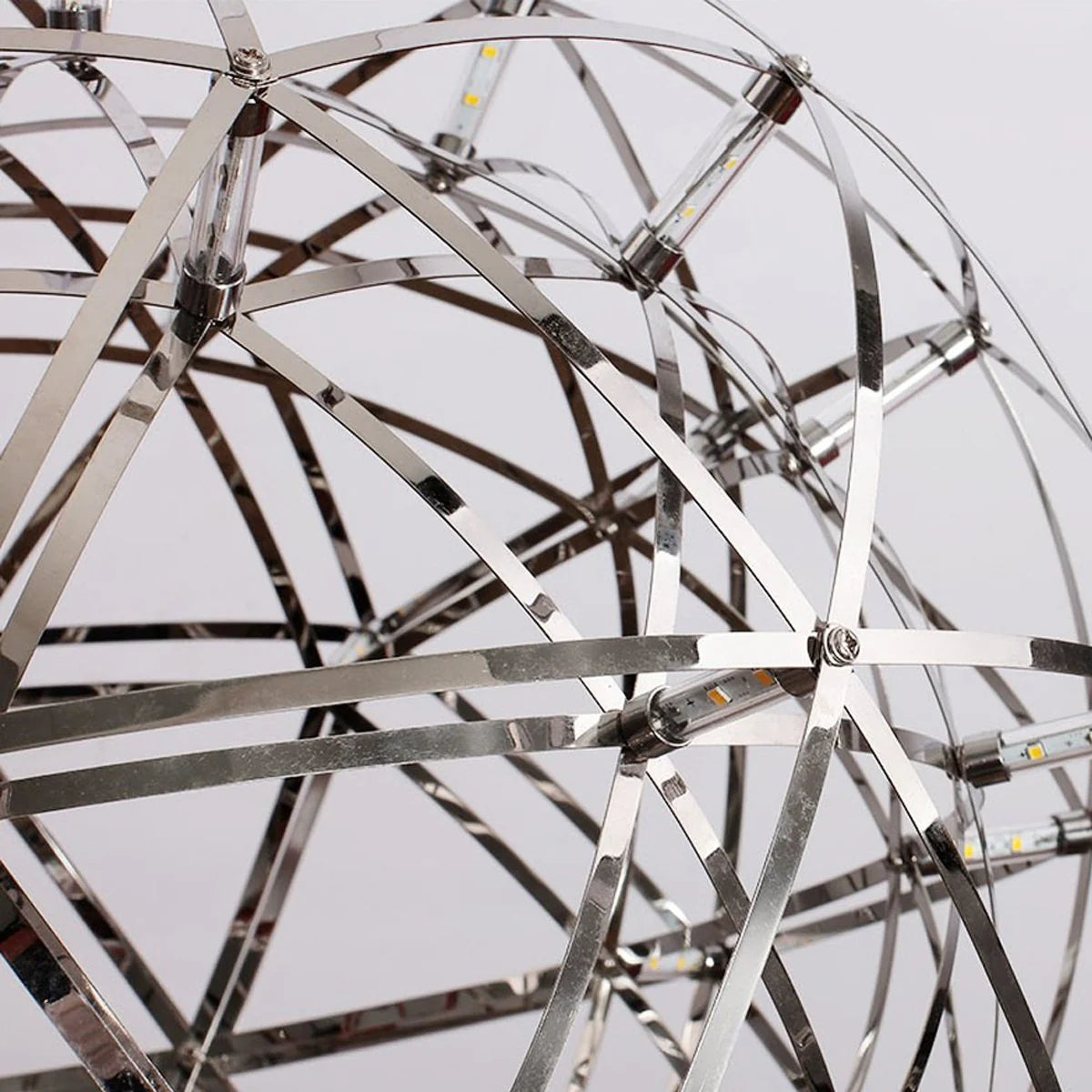 Firework Starburst Chandelier Chrome Fawkes Silver / Gold Pendant Light - Various Sizes