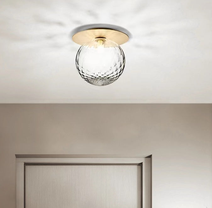 Zara Ball Flush Ceiling Light