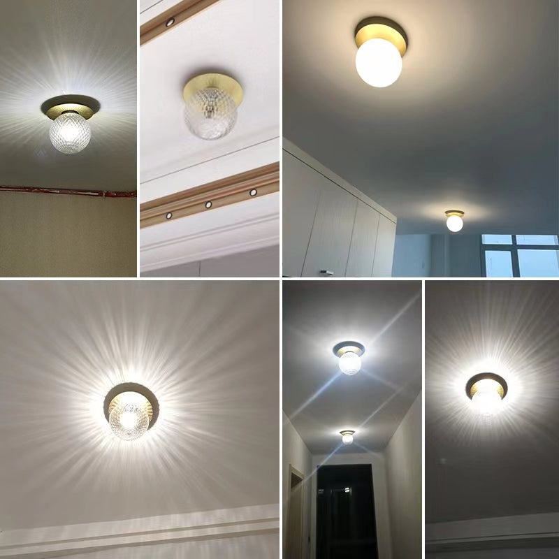 Zara Ball Flush Ceiling Light