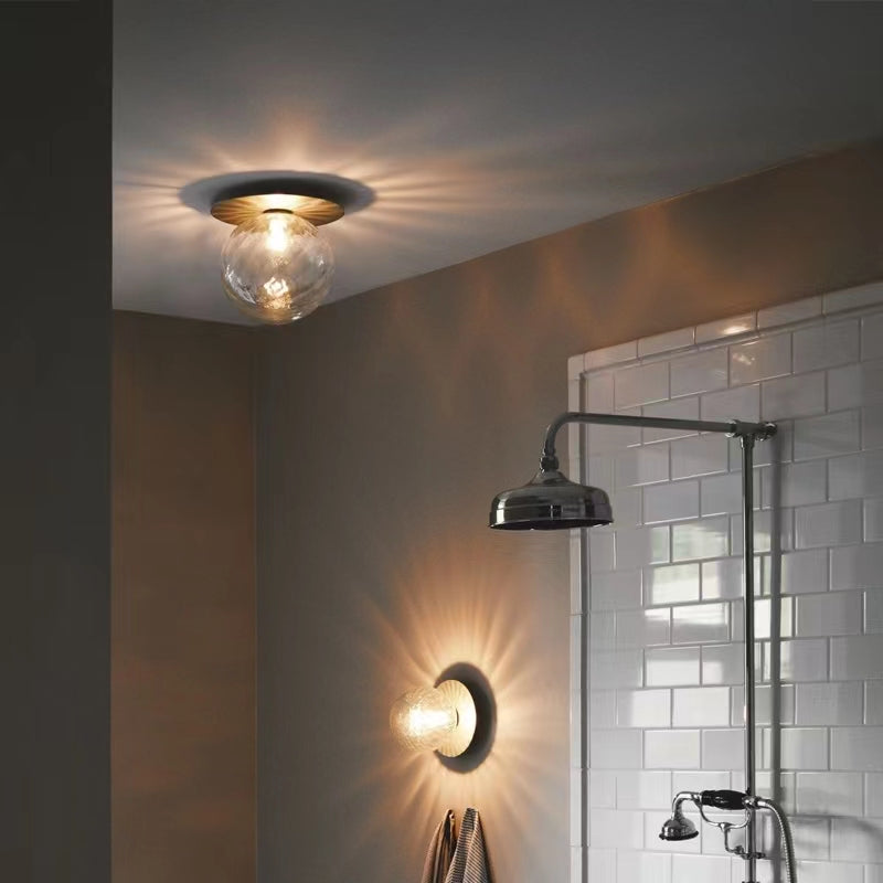 Zara Ball Flush Wall Light