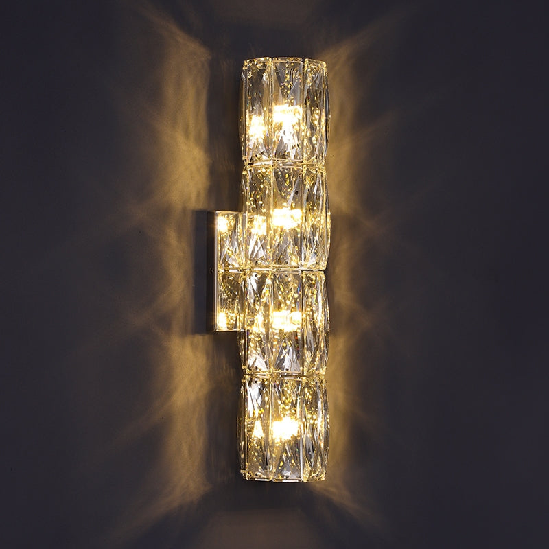 EL Crystal Wall Lamp Chrome