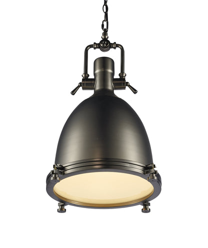 Lubeck Pendant Light Gun Black