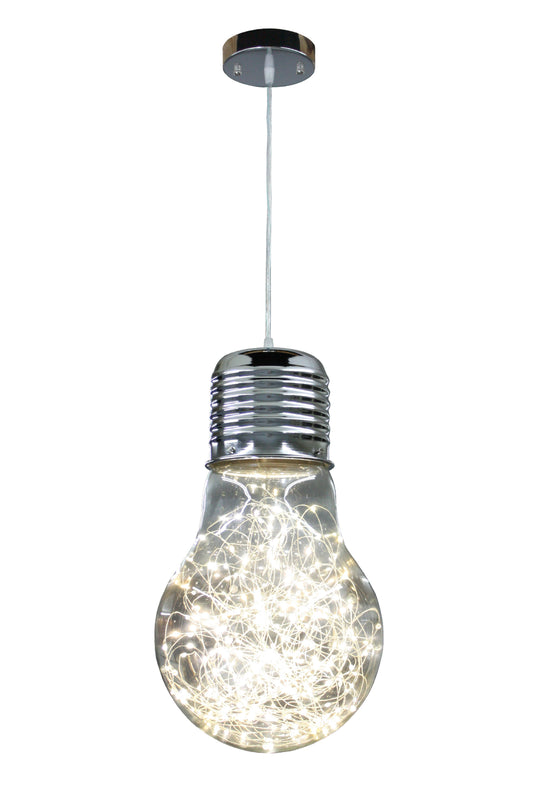 Clear LED Bulb Pendant Light