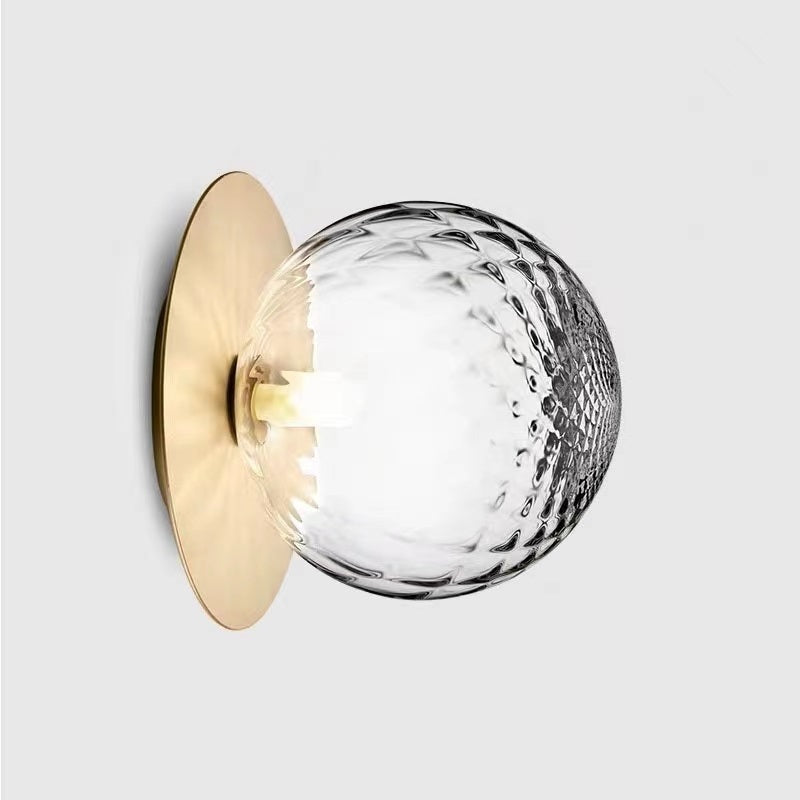 Zara Ball Flush Wall Light