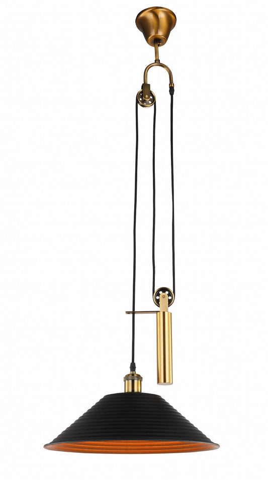 Black Gold Balance Pendant Lamp