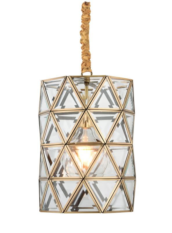 Brass Round Pendant Light