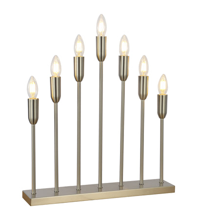 Candelabra Table Lamp Gold