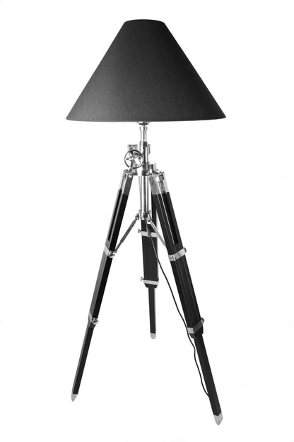 Gemenica Black Tripod Floor Lamp