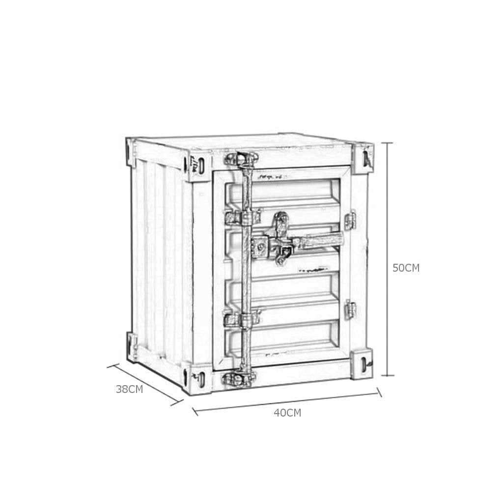 Industrial Container Side Storage Black