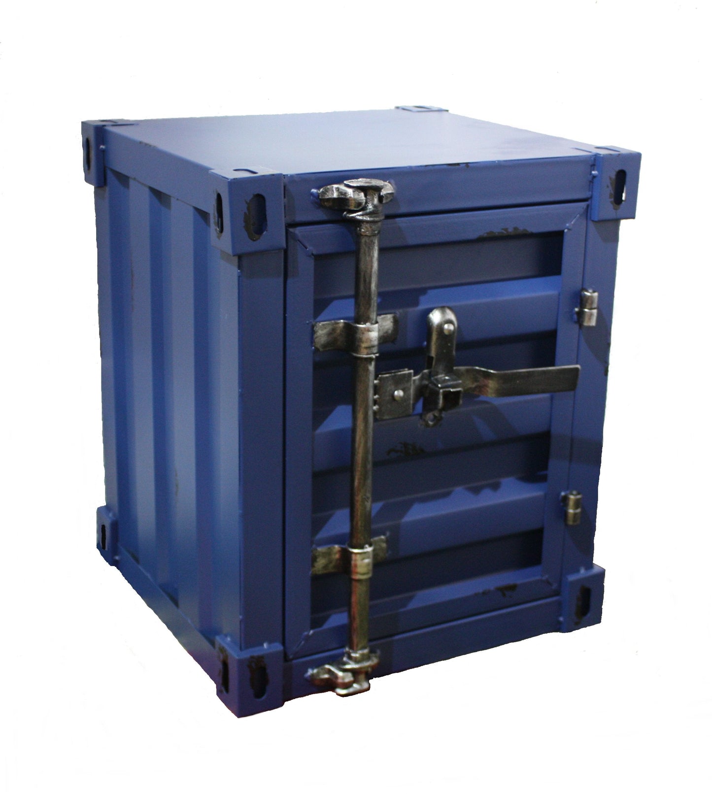 Industrial Container Side Storage Blue