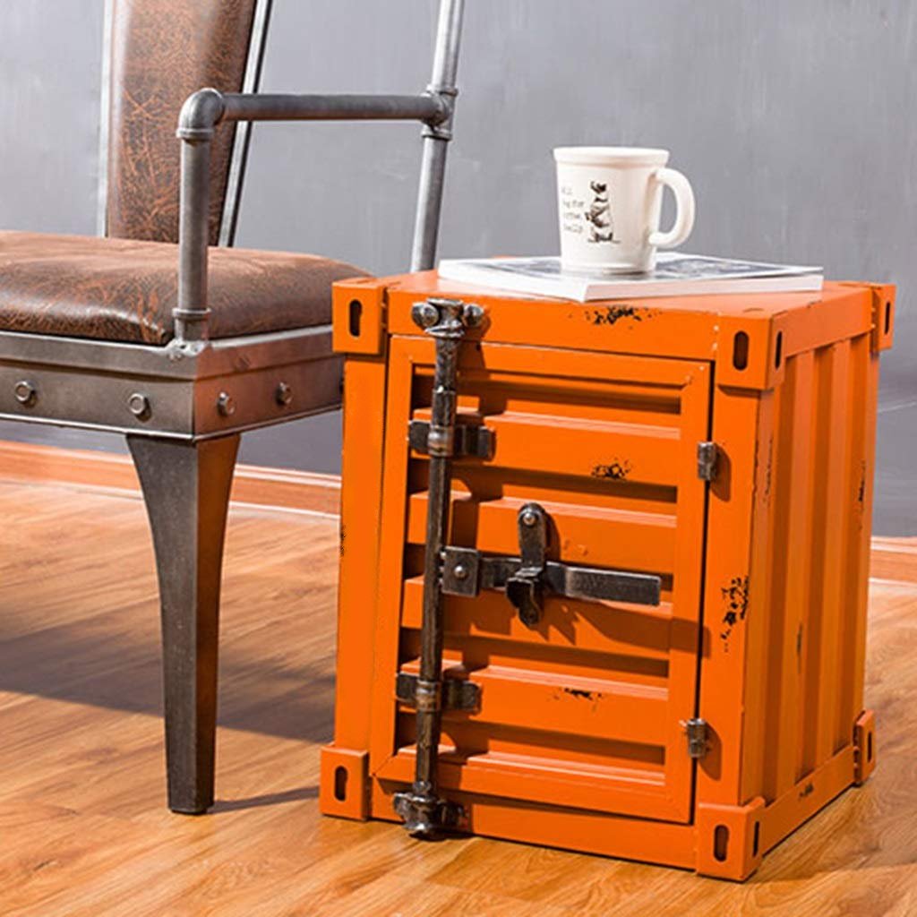 Industrial Container Side Storage Orange