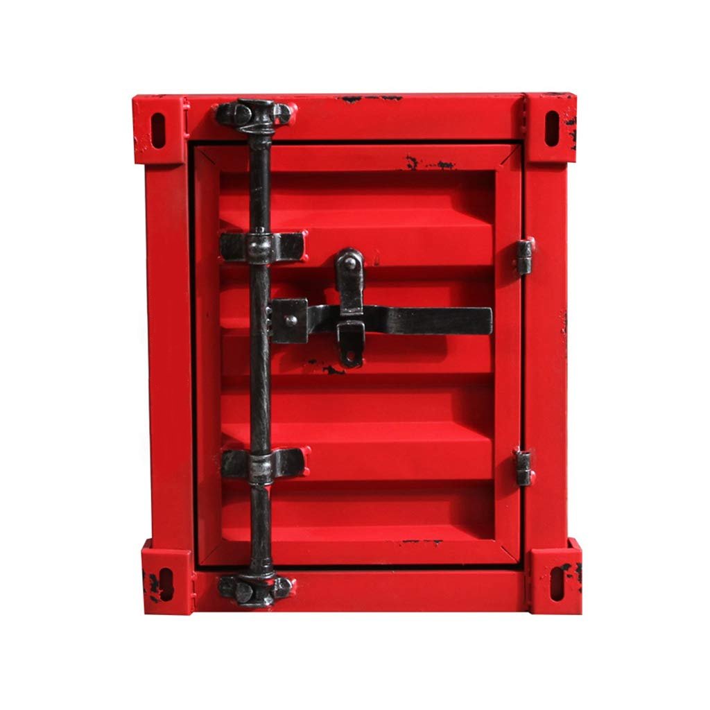 Industrial Container Side Storage Red