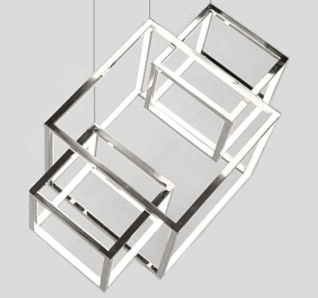 Led Cube Hanging Ceiling Light Large