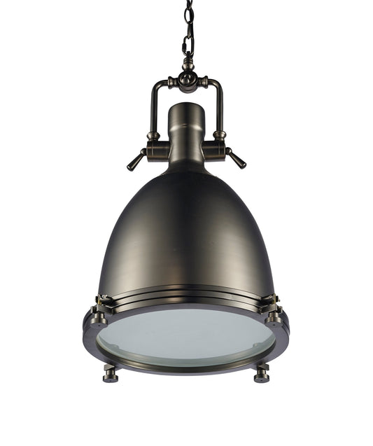 Lubeck Pendant Light Gun Black