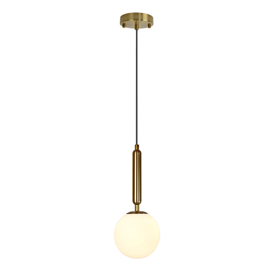 Pearl Ball Pendant Light Gold