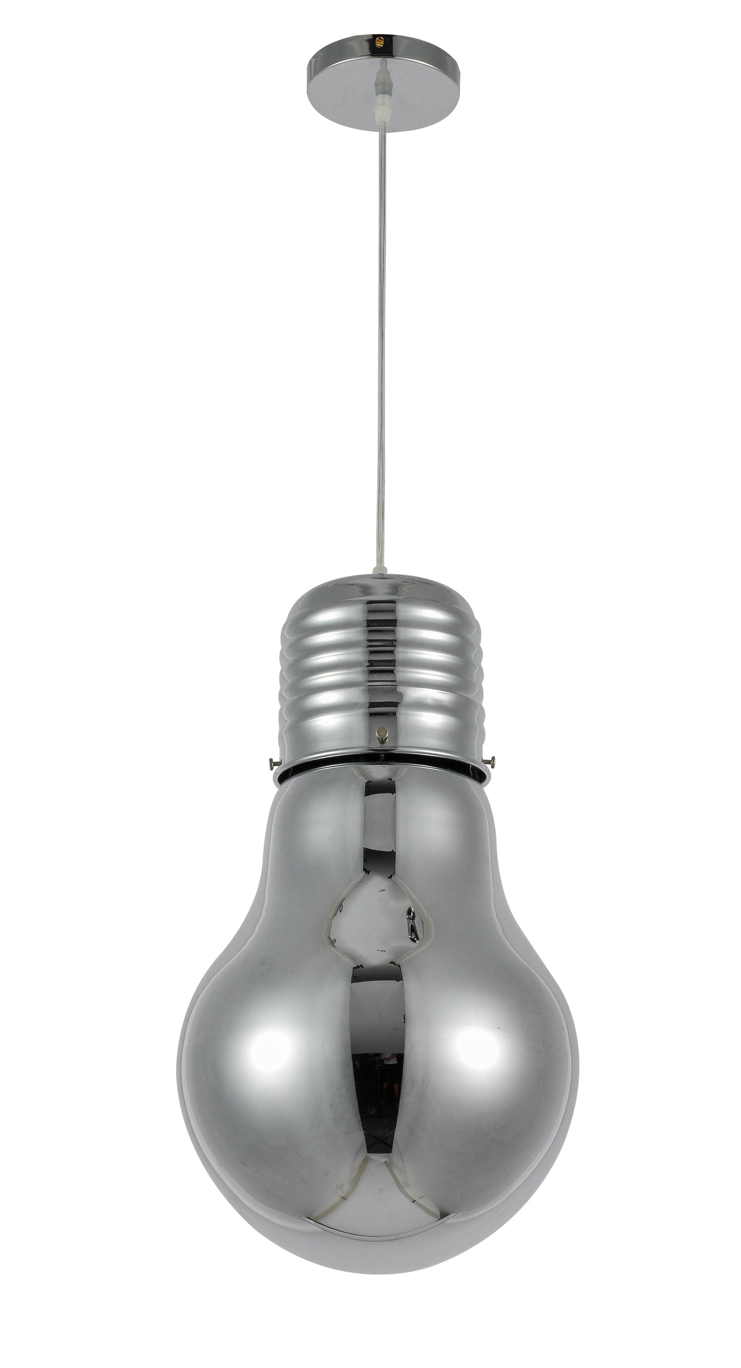 Smoked LED Bulb Pendant Light