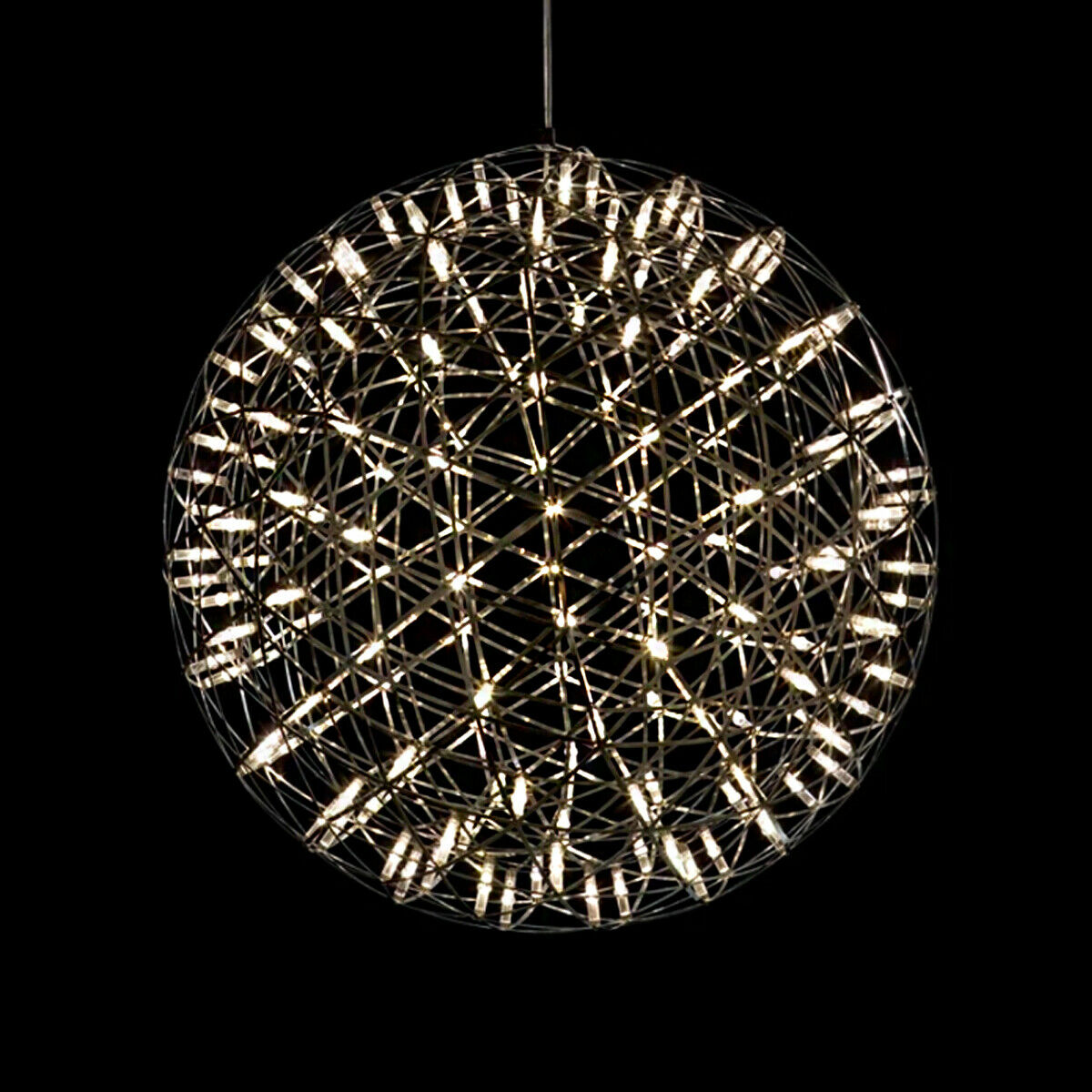 Sparkle Chrome Silver Starburst Chandelier Extra Large - 80cm