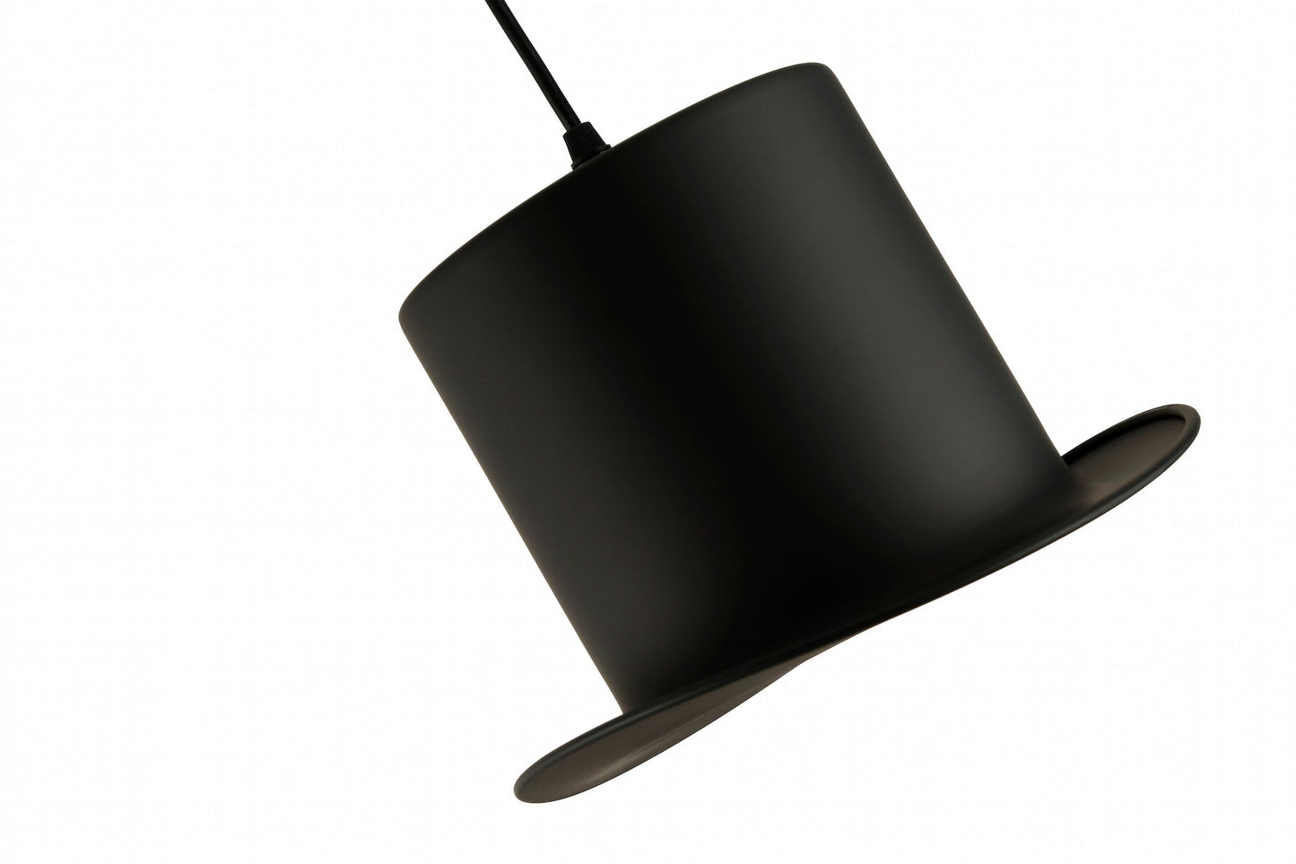 Top Hat Black Gold Pendant Lamp